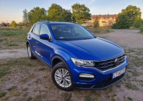 Volkswagen T-Roc cena 87900 przebieg: 3200, rok produkcji 2021 z Toruń małe 254